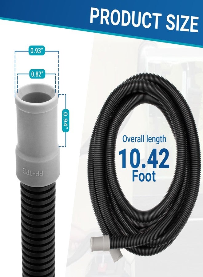 Trdzi Aquarium Ribbed Hosing for Fluval 407 307 Replacment Parts, Aquarium Pumps & Filters 406 306 hose, Aquarium Tubing Compatible with Fluval Hose A20015 - Image 2